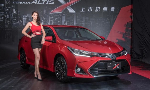 Toyota Corolla Altis X выходит на рынок
