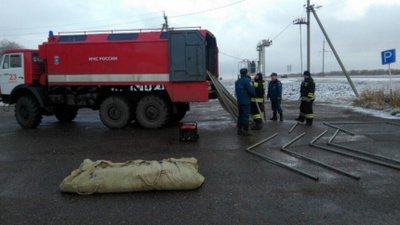 Спасатели Оренбуржья разворачивают пункты обогрева на трассах из-за непогоды