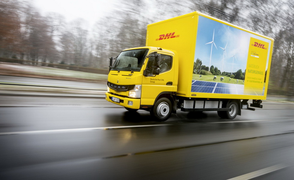 FUSO eCanter стал первым электрическим грузовиком, поставляемым в Европу