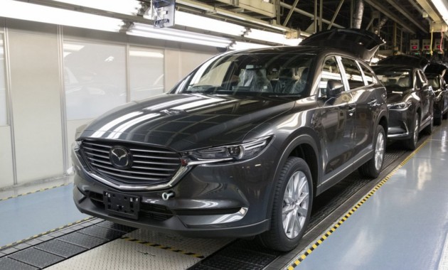 Mazda запускает в продажу новый кроссовер CX-8