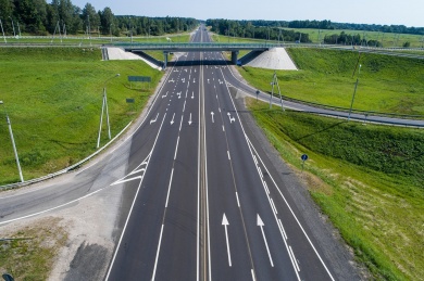 На трассе М-1 Беларусь отремонтировали 3 участка в Московской и Смоленской областях