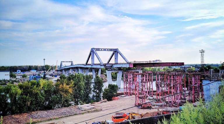 В Самаре на год перекроют три улицы из-за работ на Фрунзенском мосту