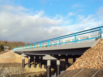 Завершен капремонт моста через реку Бобровку в Красноярском крае