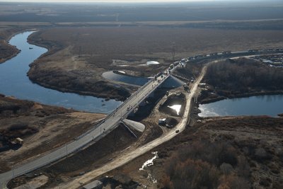 Открыто движение по мосту через реку Камелик в Саратовской области