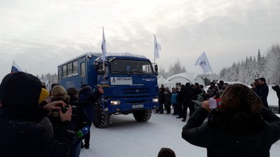 Открыт еще один участок дороги Сыктывкар - Нарьян-Мар в Коми