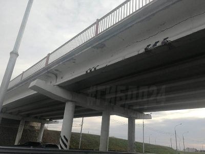 Ремонт поврежденного путепровода на трассе Р-255 в Красноярском крае переносится на следующую неделю