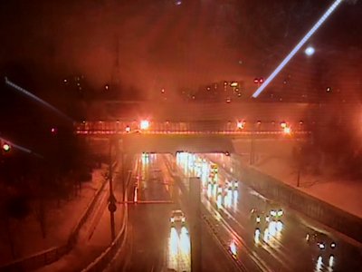 Движение в районе Тушинского тоннеля в Москве восстановили вечером в четверг
