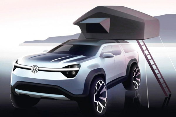 Новый внедорожник VW: официальные изображения и подробности