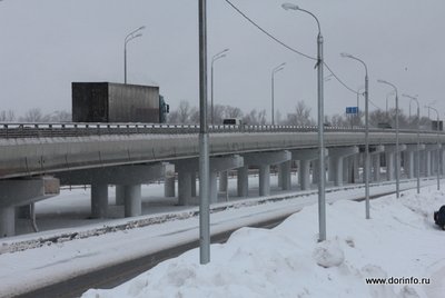 Движение грузовиков ограничено на трассе М-5 Урал в Самарской области из-за снегопада