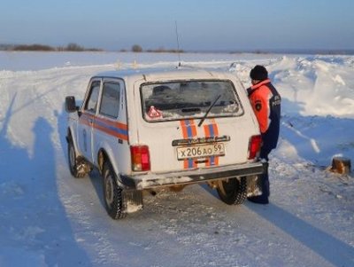 Ледовую переправу через реку Сылве закрыли в Прикамье