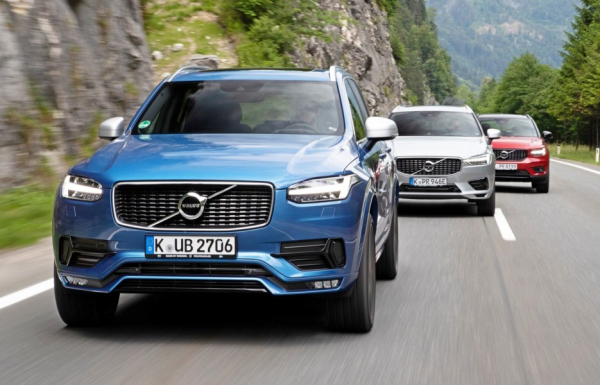 Volvo снизит максимальную скорость своих автомобилей