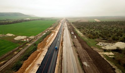 Еще 2 км трассы Таврида открыты в Бахчисарайском районе Крыма