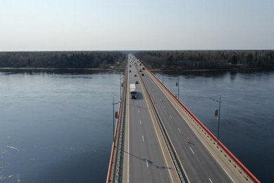 На майские праздники снимут ограничения движения на Ладожском мосту на трассе Р-21 в Ленобласти