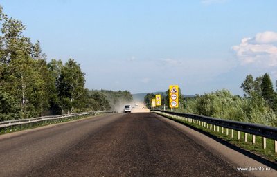 Начался ремонт на получившей федеральный статус трассе А-215 в Архангельской области