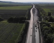 Основание развязки у поворота на Магас на трассе Р-217 в Ингушетии готово на 90%