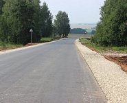 Участок дороги Нылга - Вавож в Удмуртии отремонтировали по БКАД
