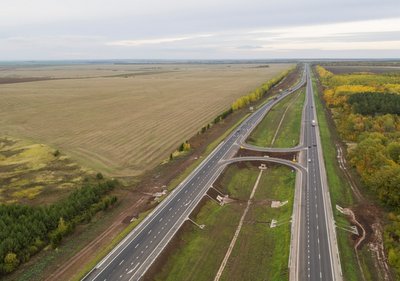 На трассе М-7 Волга в Татарстане началось строительство отнесенных левоповоротных съездов