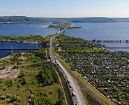 Готовность развязки на трассе М-5 Урал в Тольятти составляет почти 70%