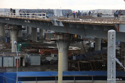 Завершается строительство балочного моста на Северо-Западной хорде в Москве