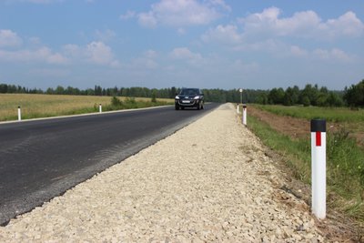 Участок дороги Нылга - Вавож в Удмуртии отремонтировали по БКАД