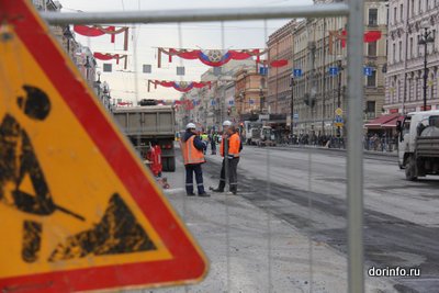 Движение на ряде улиц Петербурга ограничивают с 9 и 11 июля из-за дорожного ремонта