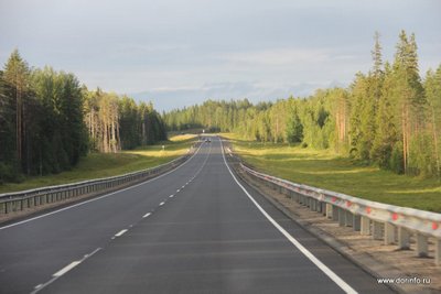 По БКАД в Ленобласти отремонтировали участок трассы Луга - Великий Новгород