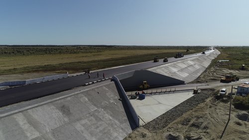 Строительство подхода к мосту Благовещенск - Хэйхэ в Приамурье вышло на завершающий этап