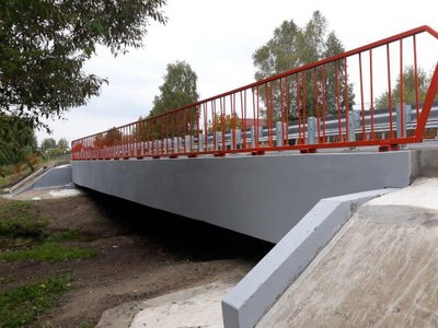 На Егорьевском шоссе в Ликино-Дулёво в Подмосковье отремонтирован мост