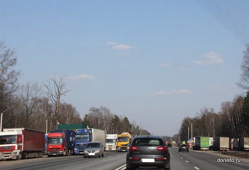 На участке трассы М-7 Волга во Владимирской области запретят остановку