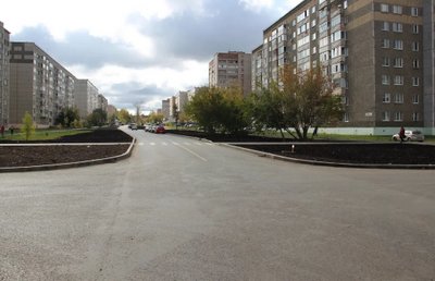 Завершен ремонт улицы Мужвайская в Ижевске по нацпроекту