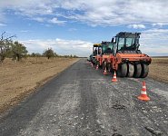 Капремонт дороги вблизи села Равнополье в Крыму опережает график