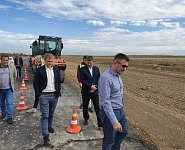 Капремонт дороги вблизи села Равнополье в Крыму опережает график