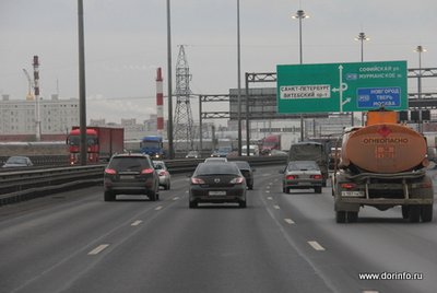 Началось строительство дополнительного выезда на Киевское шоссе в Подмосковном Московском