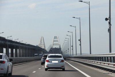 По Крымскому мосту проехало 10 млн транспортных средств