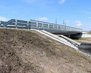 Досрочно завершен ремонт моста через Серазак на трассе М-5 Урал в Челябинской области