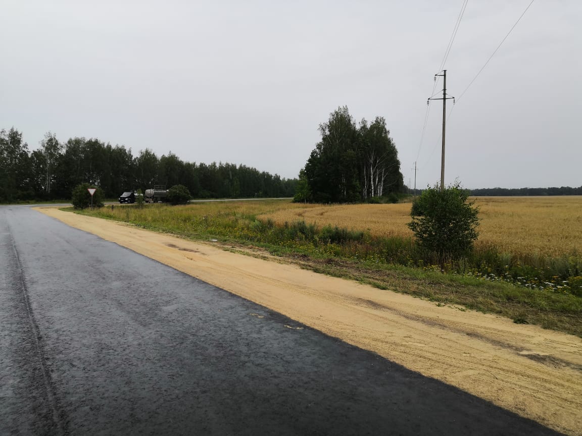 По БКАД отремонтировали 9 км подъезда к двум селам в Нижегородской области