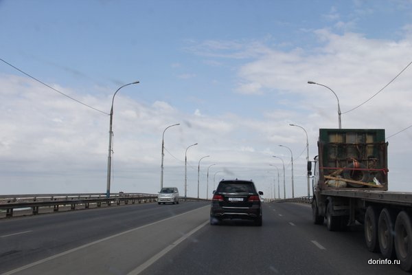 На Царевском мосту в Астрахани ограничивают скорость движения до конца 2023 года