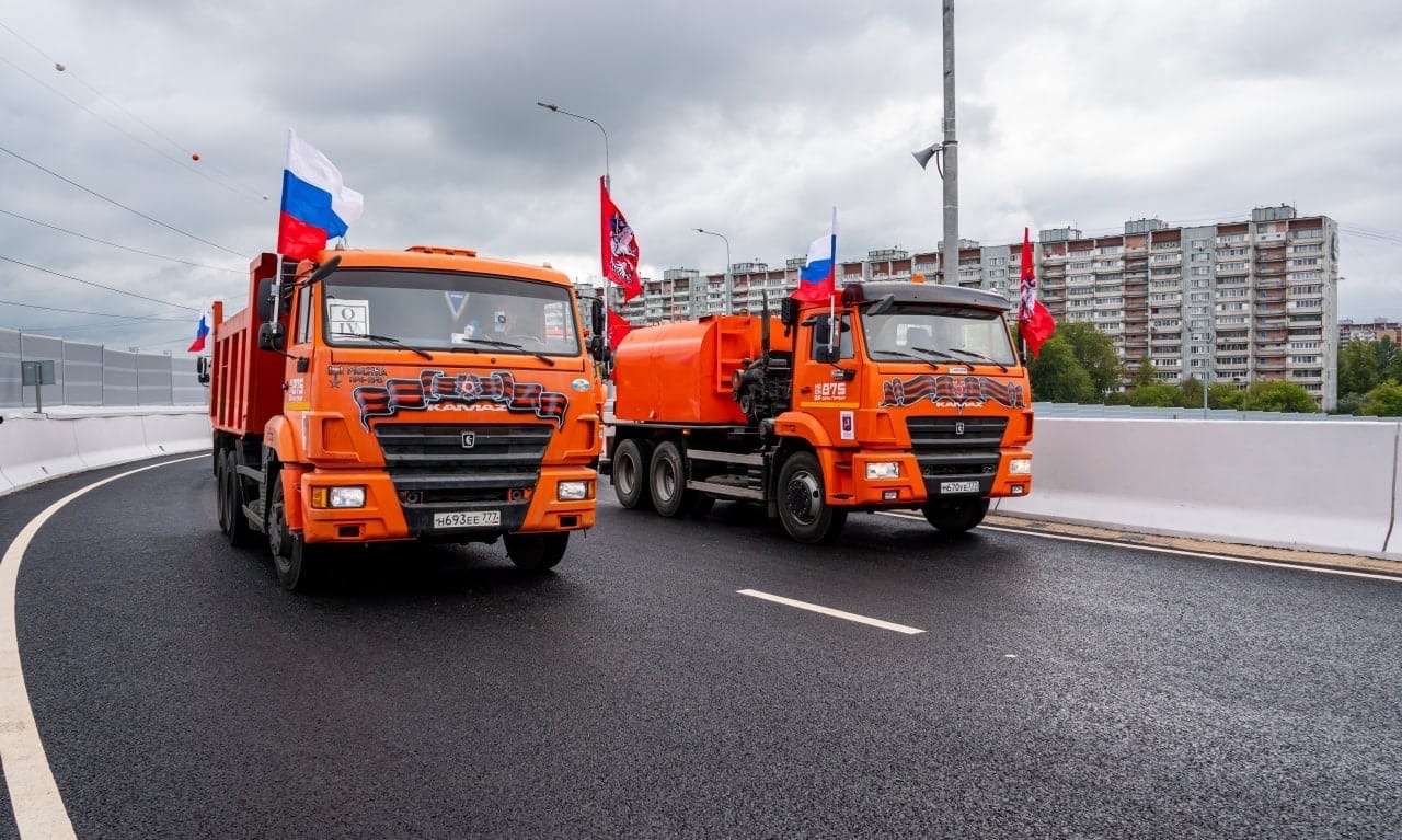 В Москве открыли развязку на пересечении МКАД с Осташковским шоссе