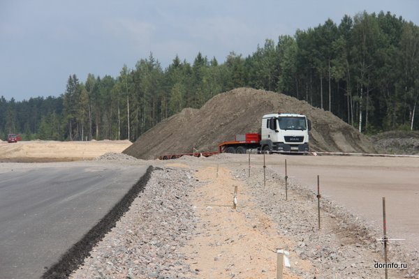 Завершается ремонт участка дороги в Архангельской области на подъезде к Северодвинску от трассы М-8 Холмогоры