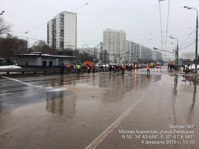 Движение ограничено на Липецкой улице в Москве из-за подтопления